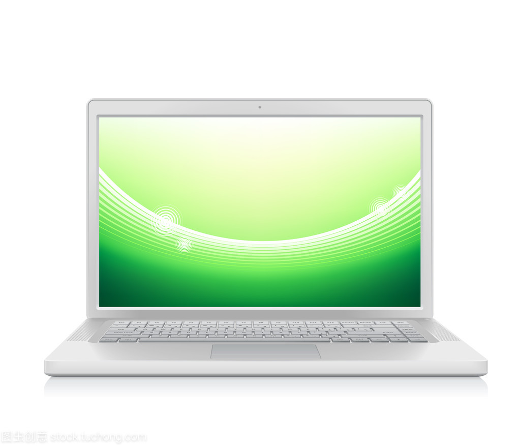 筆記本電腦與抽象壁紙 數(shù)字時(shí)代的視覺共振